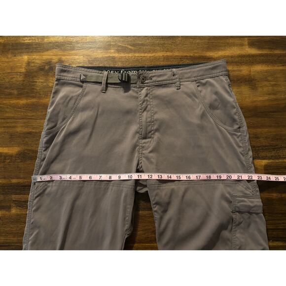 Prana Men's 36 x 34 Pants Standard Stretch Zion Straight Hiking Performance - Picture 8 of 11